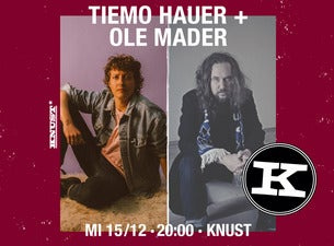 Tiemo Hauer & Ole Mader Tiemo Hauer & Ole Mader