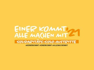 Einer kommt, alle machen mit 2021 - Die Solidaritäts-Show des Jahres Einer kommt, alle machen mit 2021 - Die Solidaritäts-Show des Jahres